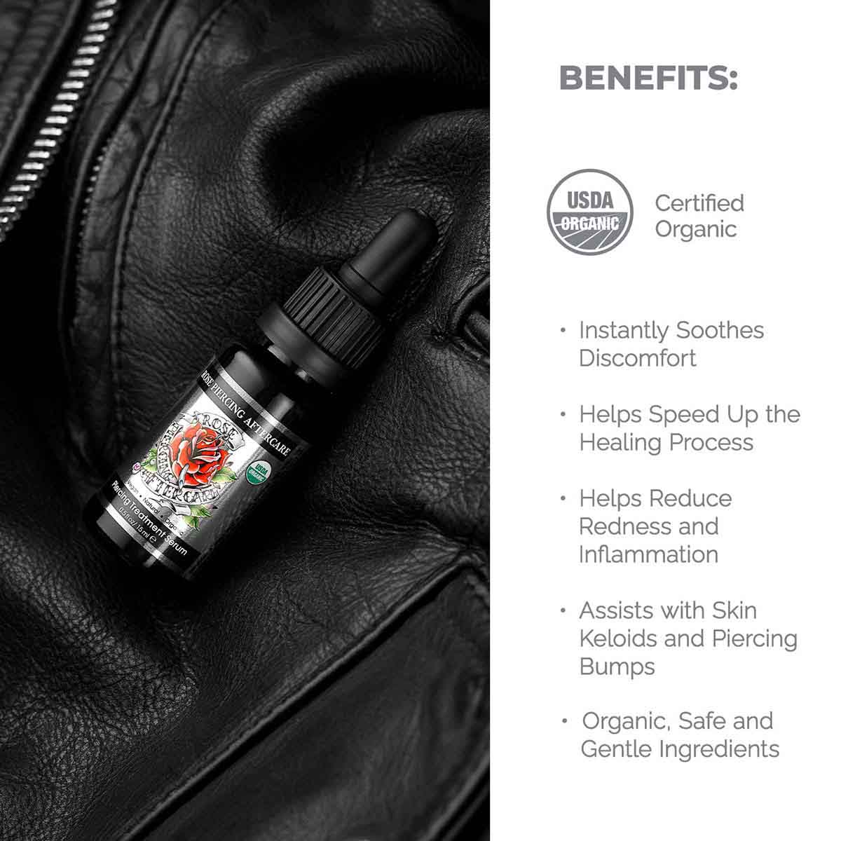 Alteya Organics Organic Tattoo Care Piercing Serum 15 ml