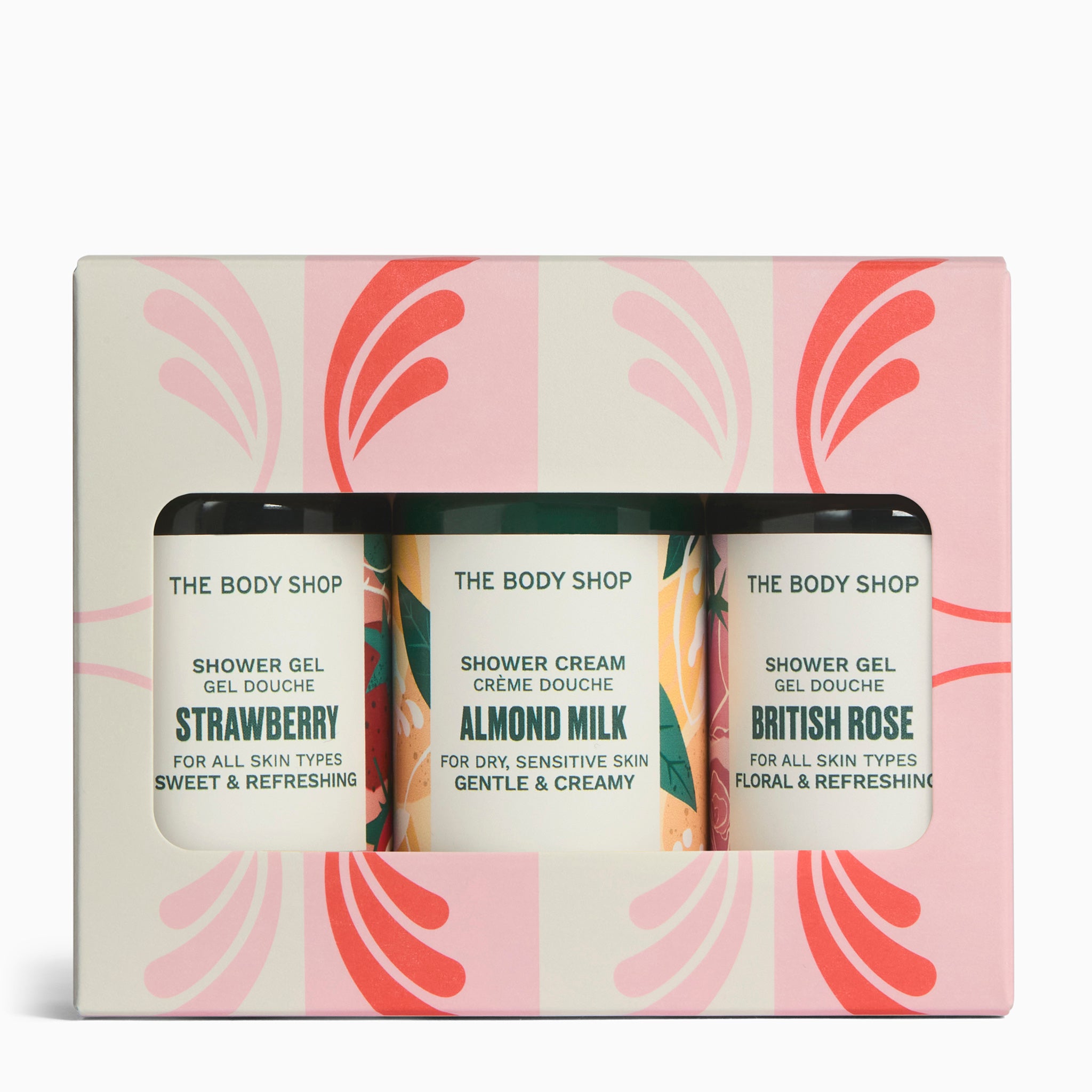 The Body Shop Shower Gel Trio Duschgel Set 3x60 ml Geschenk
