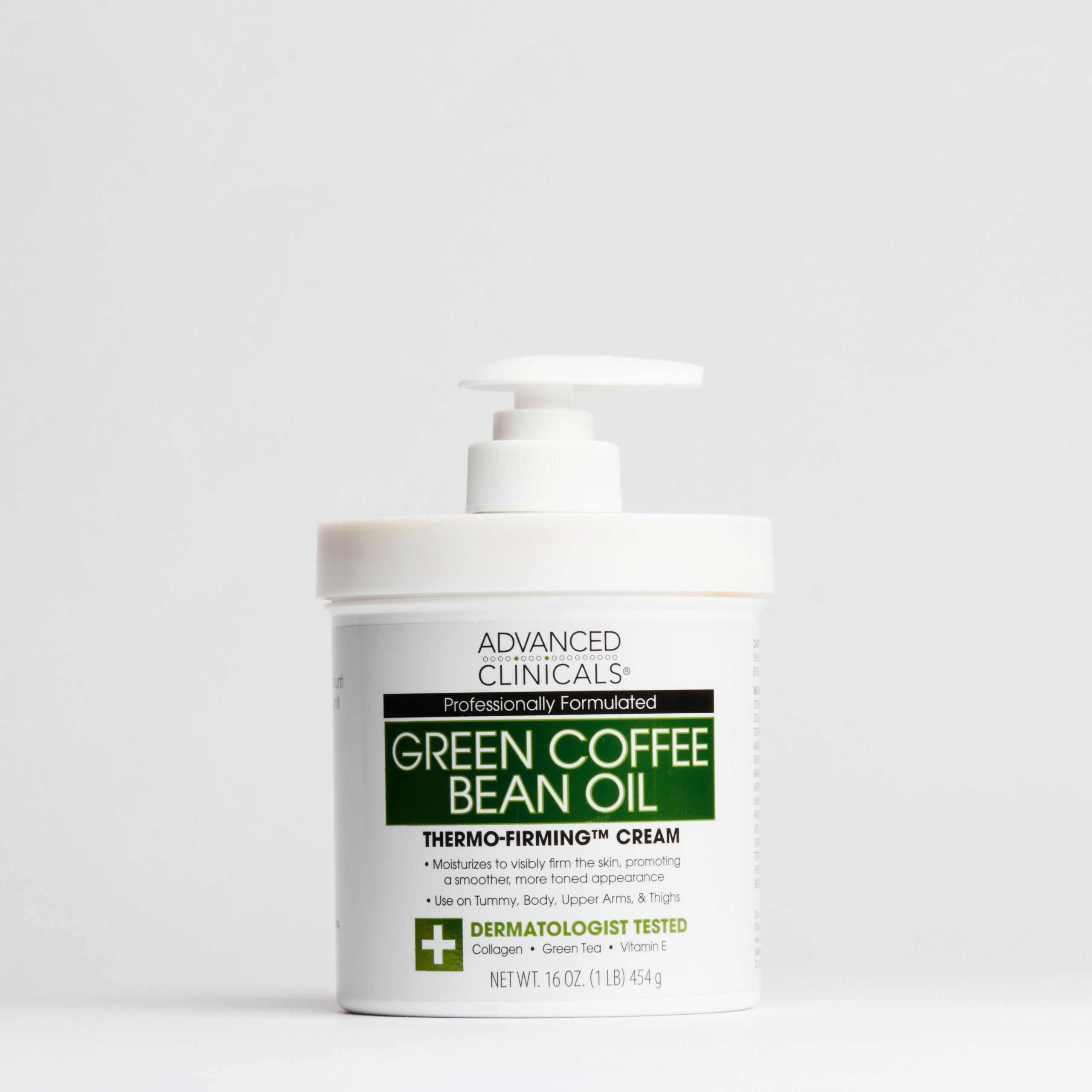 Advanced Clinicals Green Coffee Körpercreme strafft 454 g
