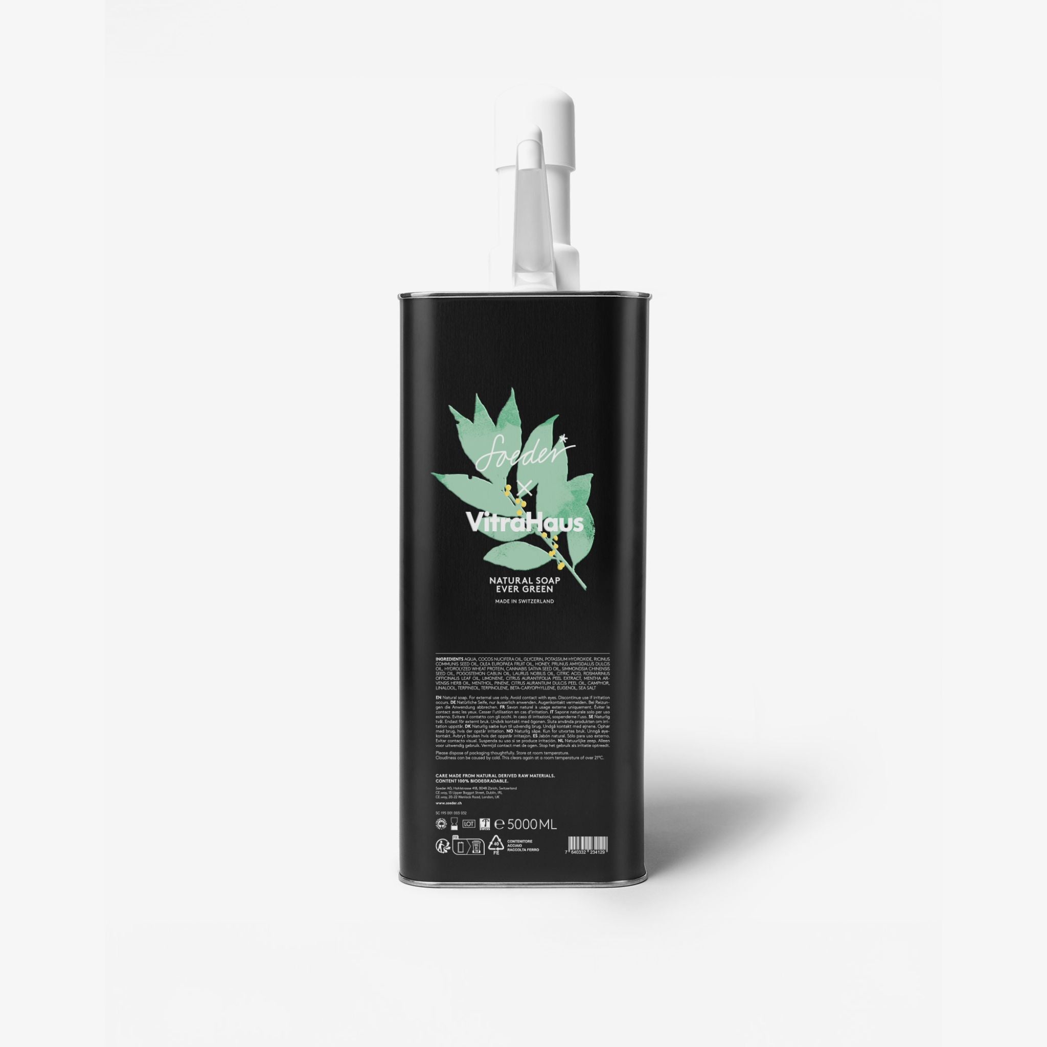 Soeder Ever Green Handseife 500 ml Rosmarin Patchouli