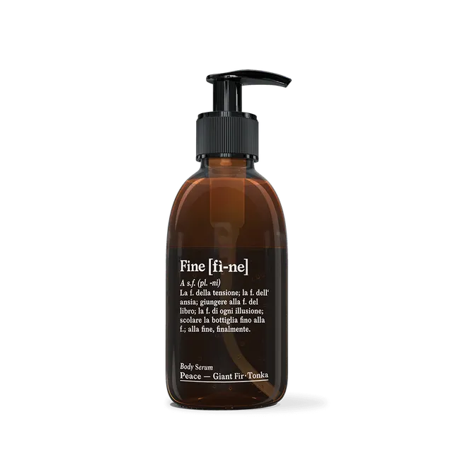 fine Peace Hyaluron Körperserum Balsamtanne Tonka Abend