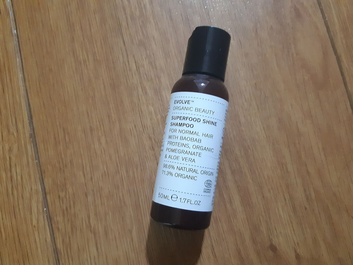 Evolve Organic Beauty Superfood Shine Shampoo Reisegröße Glanz