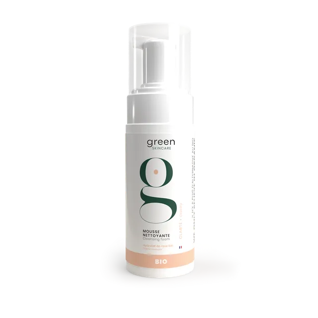Green Skincare Clarté Reinigungsschaum Rose Bio