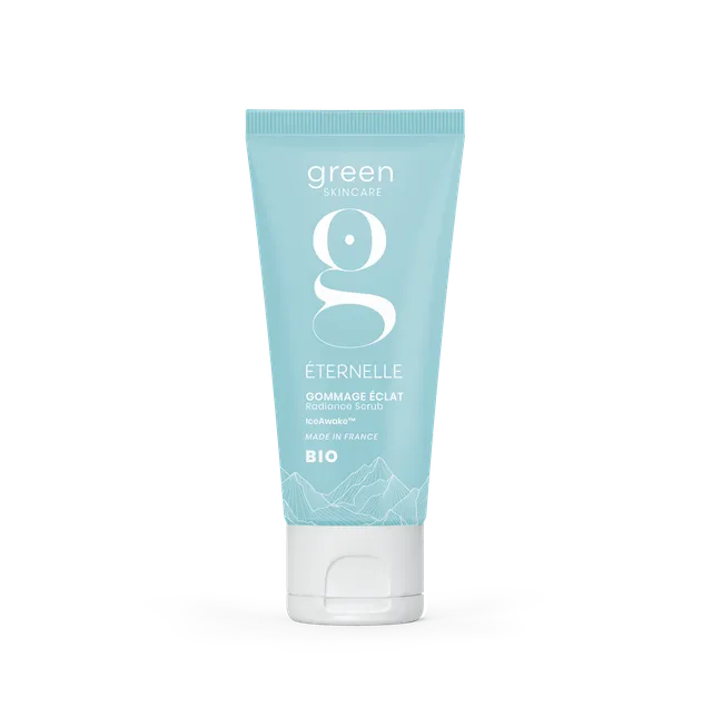 GREEN SKINCARE Gamme JEUNESSE Gommage Eclat Gesichtspeeling Quarz