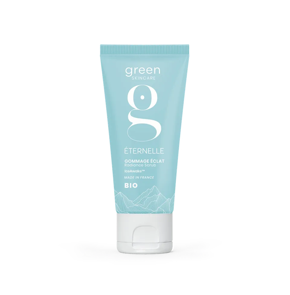 GREEN SKINCARE Gamme JEUNESSE Gommage Eclat Gesichtspeeling Quarz