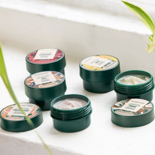 The Body Shop Strawberry Lip Butter Lippenbutter 10 ml Erdbeere