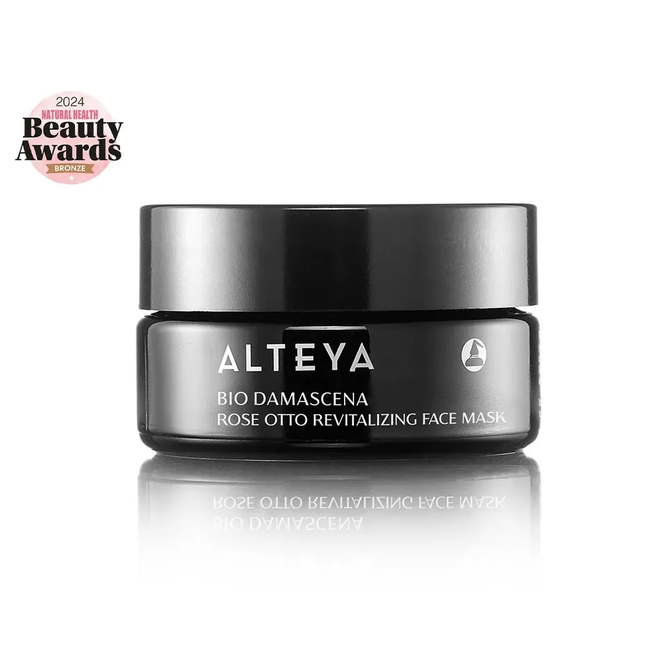 Alteya Organics Bio Damascena Rose Otto Gesichtsmaske Glow
