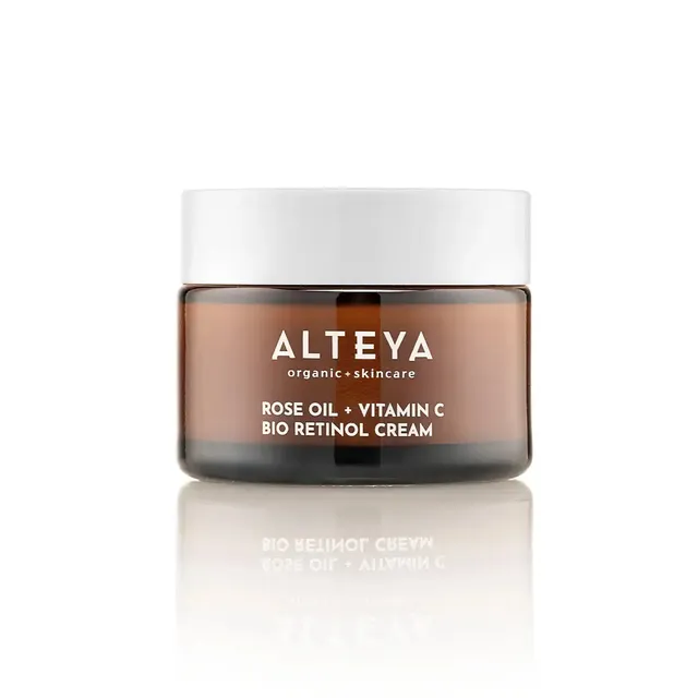 Alteya Luminous Rose Bio Retinol Cream Gesichtscreme 50 ml Vitamin C
