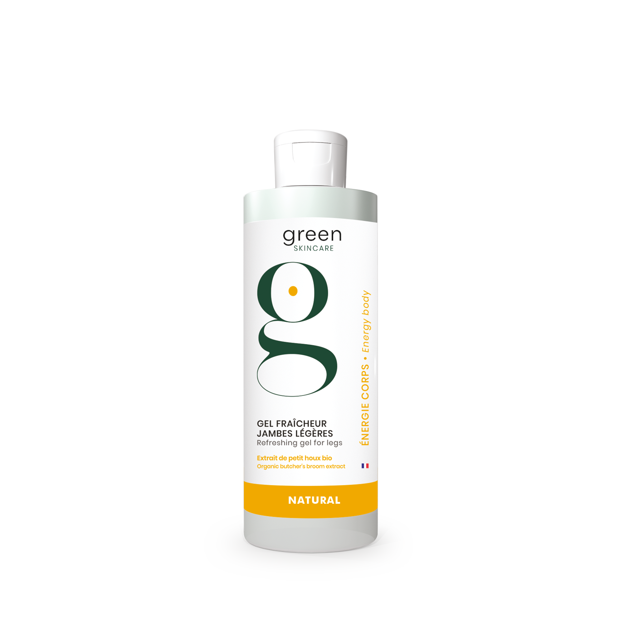 Green Skincare Energie Corps Gel Bein Gel Schwere Beine Menthol