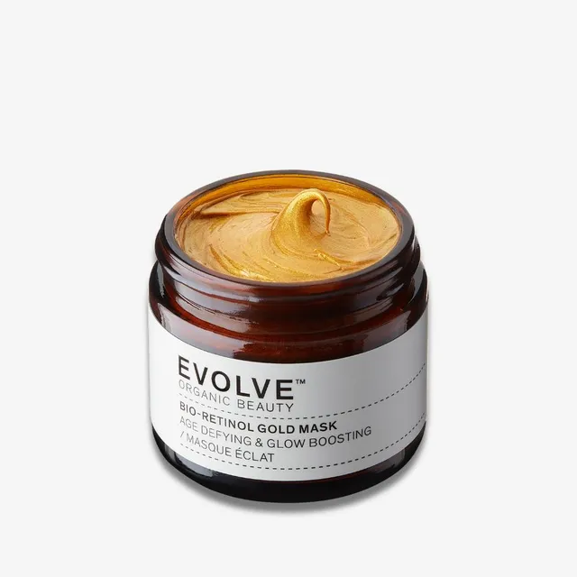 Evolve Bio-Retinol Gold Face Mask Gesichtsmaske Falten 5 Minuten