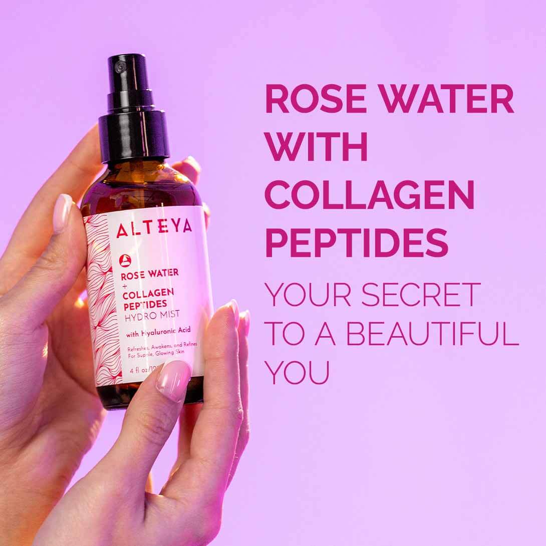 Alteya Rose Water Gesichtswasser Toner Hyaluron 120 ml