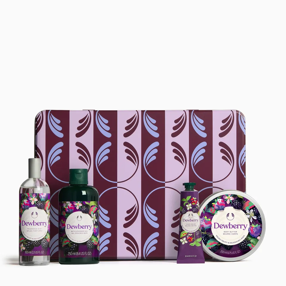 The Body Shop Dewberry Collection Geschenkset Körperpflege 4-teilig