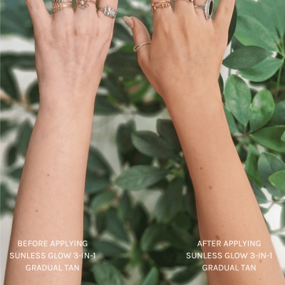 Evolve Organic Gradual Tan Sunless Glow 3-in-1 Selbstbräuner golden