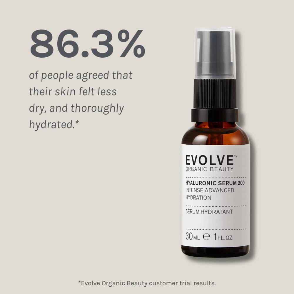 Evolve Organic Beauty Hyaluronic Serum 200 Supersize Serum Rosenwasser
