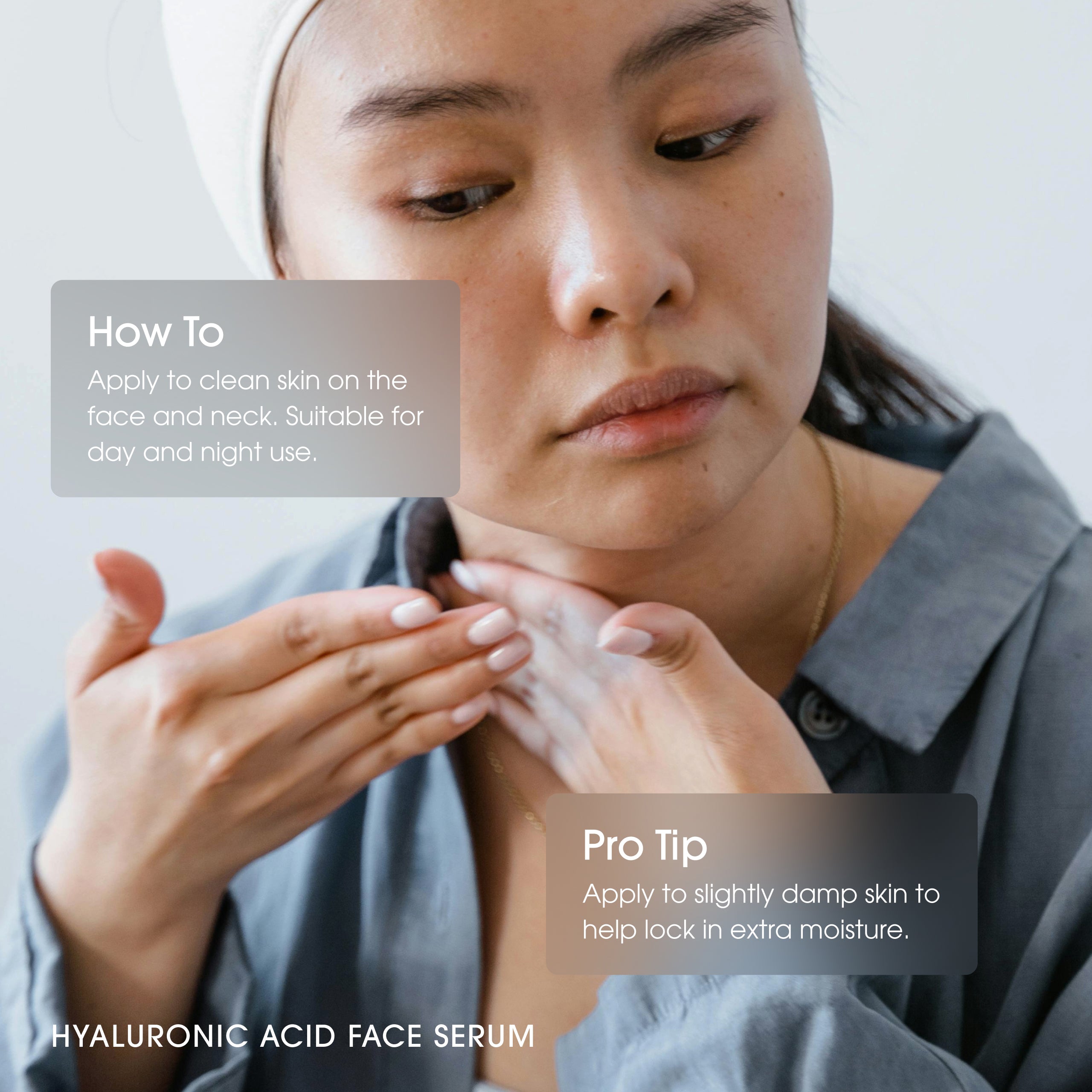Advanced Clinicals Hyaluronic Acid Gesichtsserum Grüner Tee
