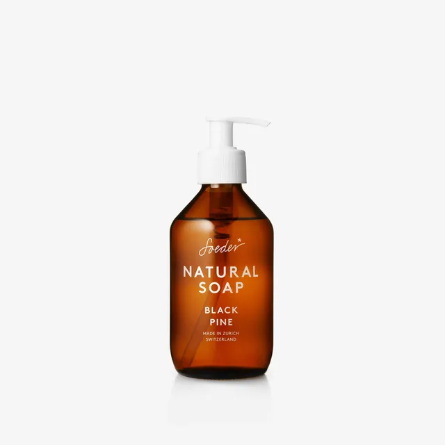 Soeder Black Pine Handseife 250 ml Bio-Öle