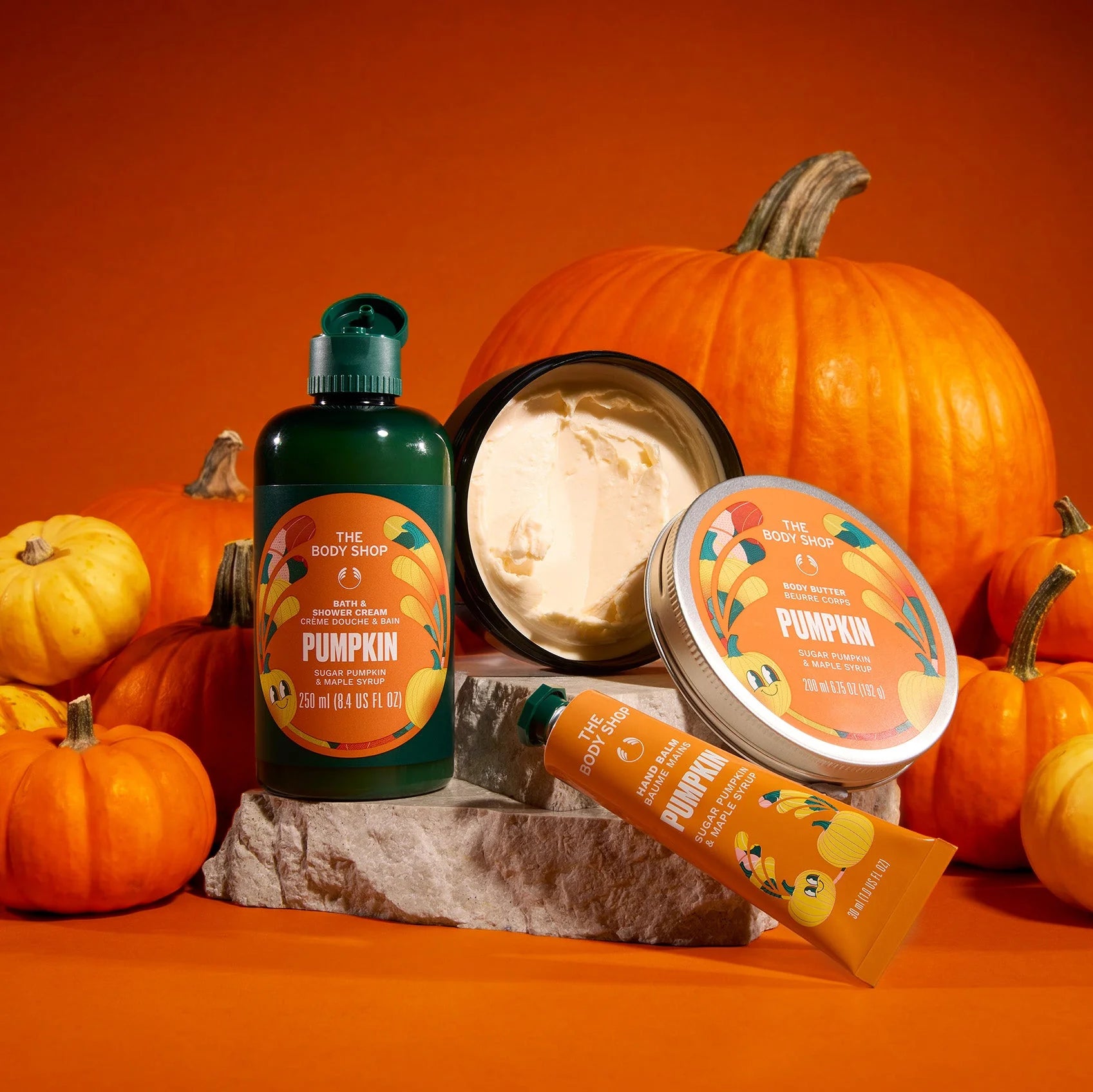 The Body Shop Pumpkin Body Care Collection Geschenkset Kürbis