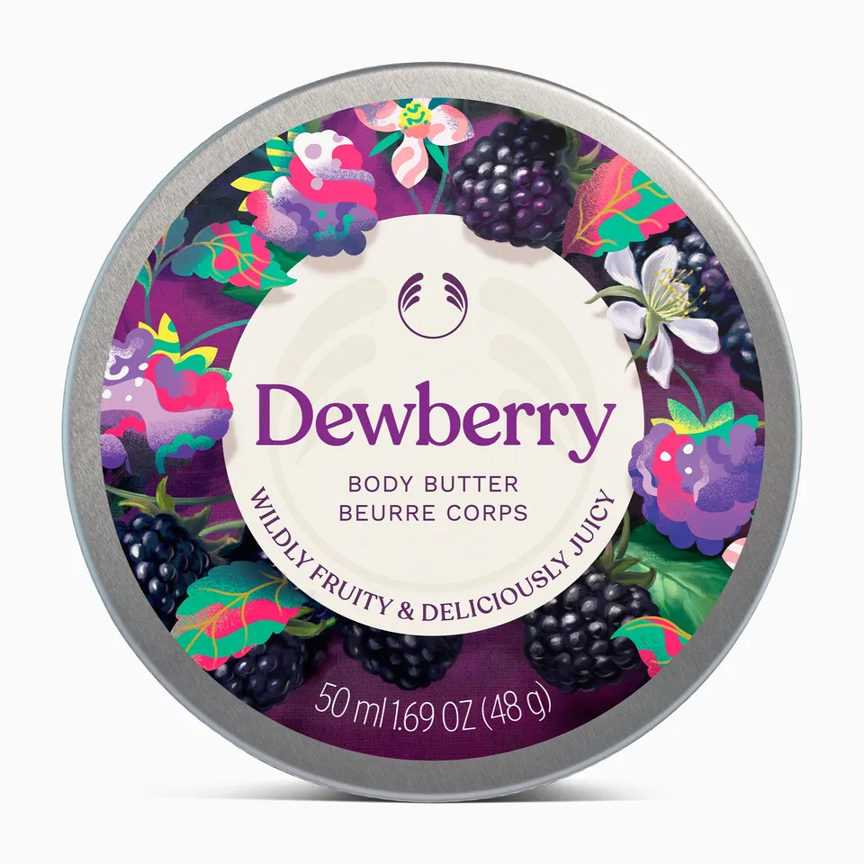 The Body Shop Dewberry Body Butter Körperbutter 200 ml fruchtig