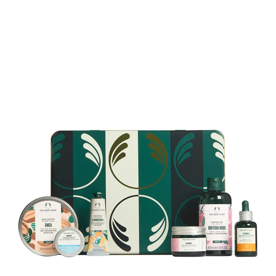 The Body Shop The Best Of Geschenkset Pflege 6-teilig Shea Rose