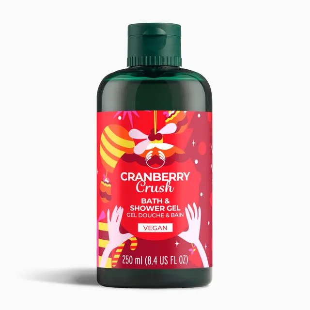 The Body Shop Cranberry Crush Bath Shower Gel 250 ml fruchtig