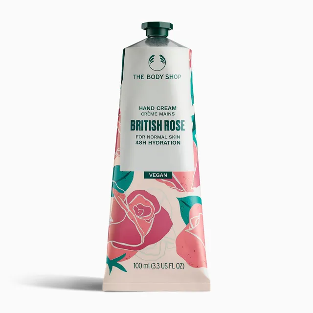 The Body Shop British Rose Hand Cream Handcreme 30 ml Rose