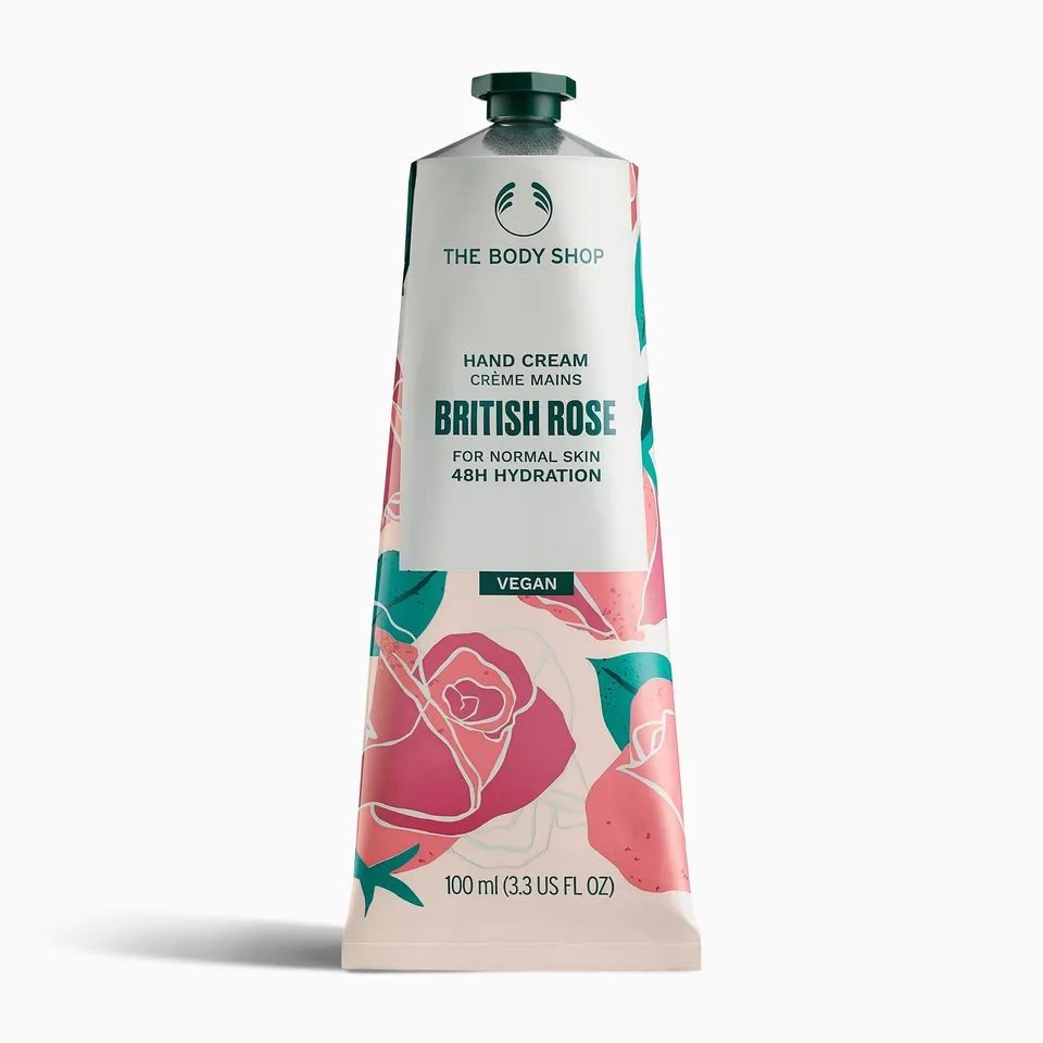 The Body Shop British Rose Hand Cream Handcreme 30 ml Rose