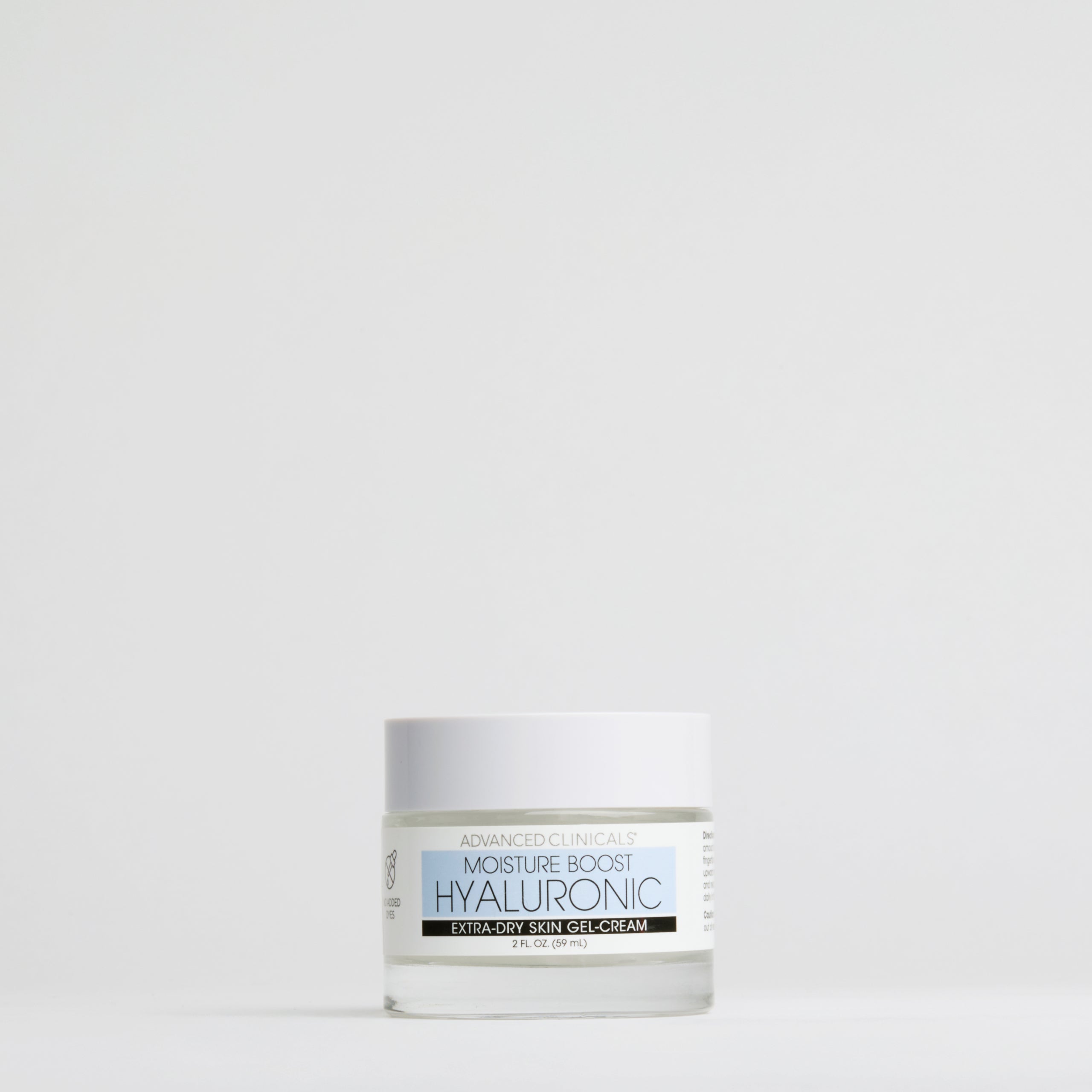 Advanced Clinicals Hyaluronic Face Gel-Cream Gesichtscreme Aloe