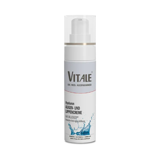VITALE Hyaluron Augen- und Lippencreme Creme Hyaluron