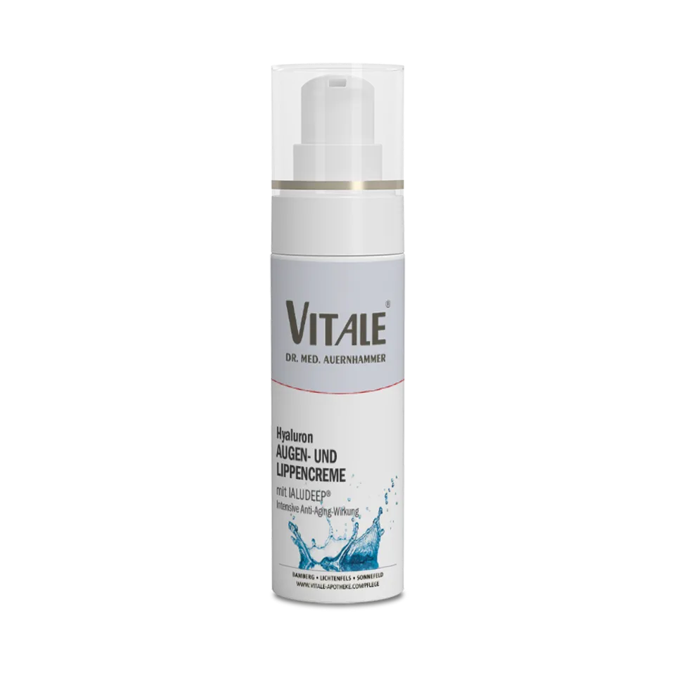 VITALE Hyaluron Augen- und Lippencreme Creme Hyaluron