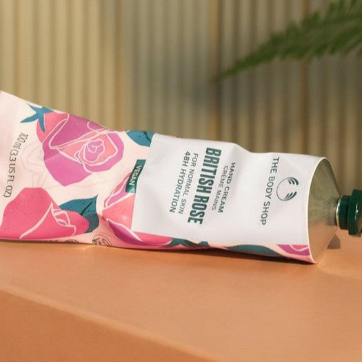 The Body Shop British Rose Hand Cream Handcreme 30 ml Rose
