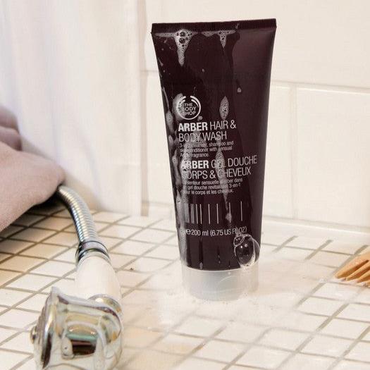 The Body Shop Arber Hair & Body Wash Duschgel 200 ml Sandelholz
