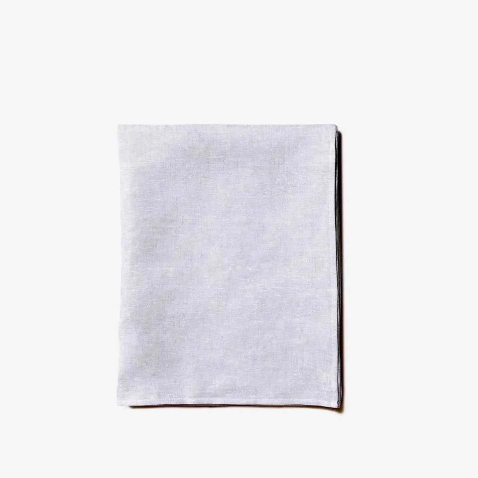 Soeder Body Towel Badetuch Grau Leinen 86x132