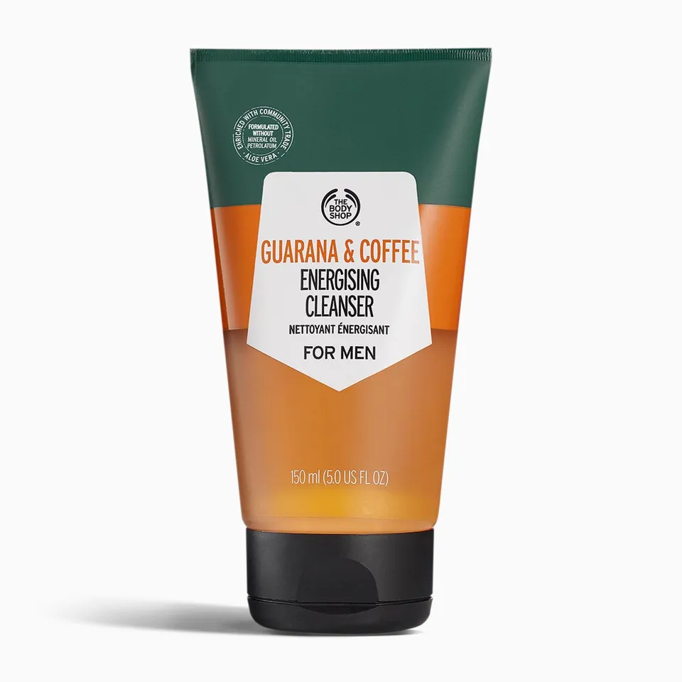 The Body Shop Skincare Guarana Coffee Cleanser Men Gesichtsreinigung 150 ml