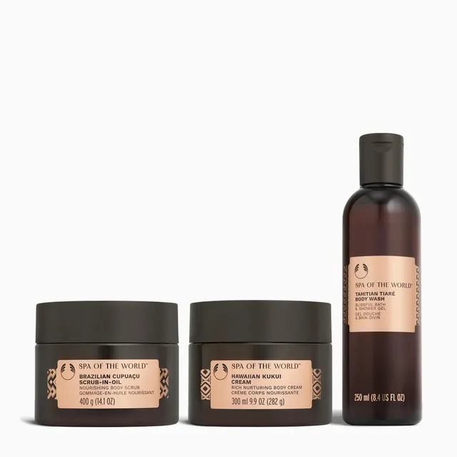 The Body Shop Spa of the World Scrub Collection 3-teilig