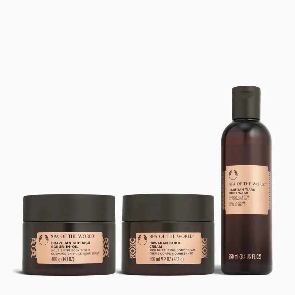 The Body Shop Spa of the World Scrub Collection 3-teilig