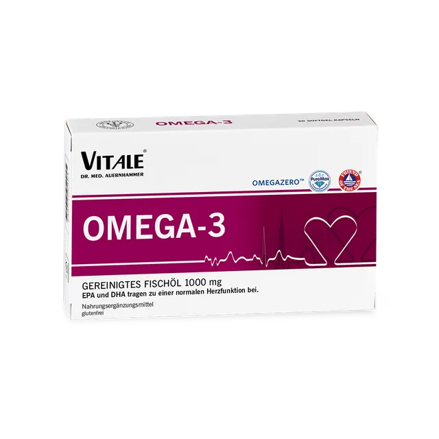VITALE Omega-3 Nahrungsergänzungsmittel Kapseln