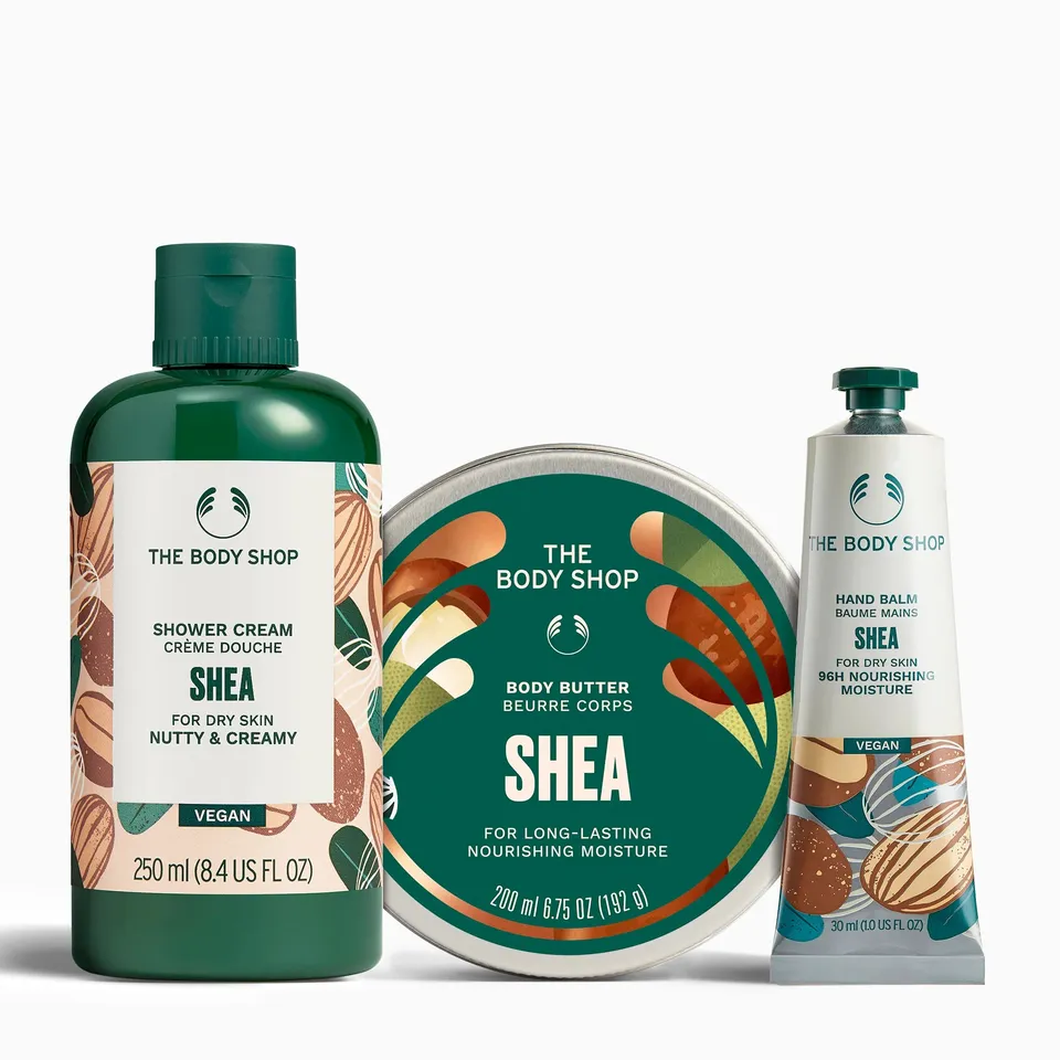 The Body Shop Shea Nourishing Körperpflegeset 3-teilig