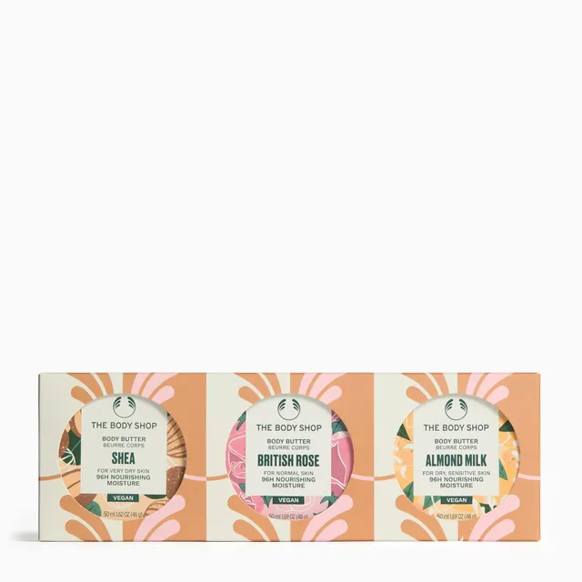 The Body Shop Body Butter Trio Körperbutter 3x50 ml