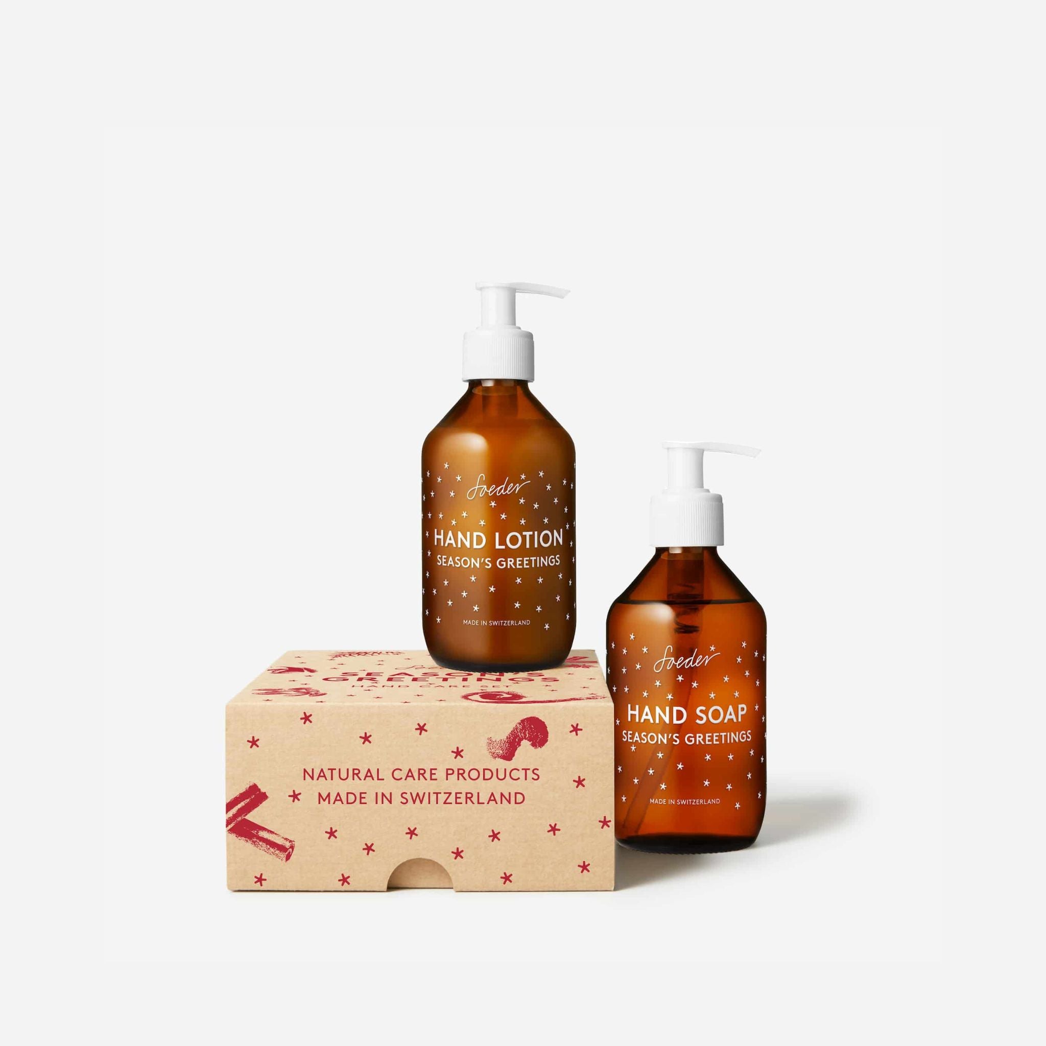 Soeder Season's Greetings Gift Box Handseife Lotion Set