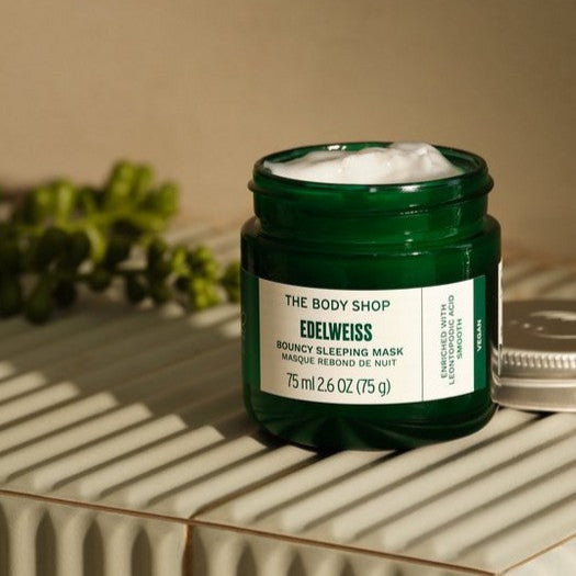 The Body Shop Edelweiss Bouncy Sleeping Mask Nachtmaske 75 ml