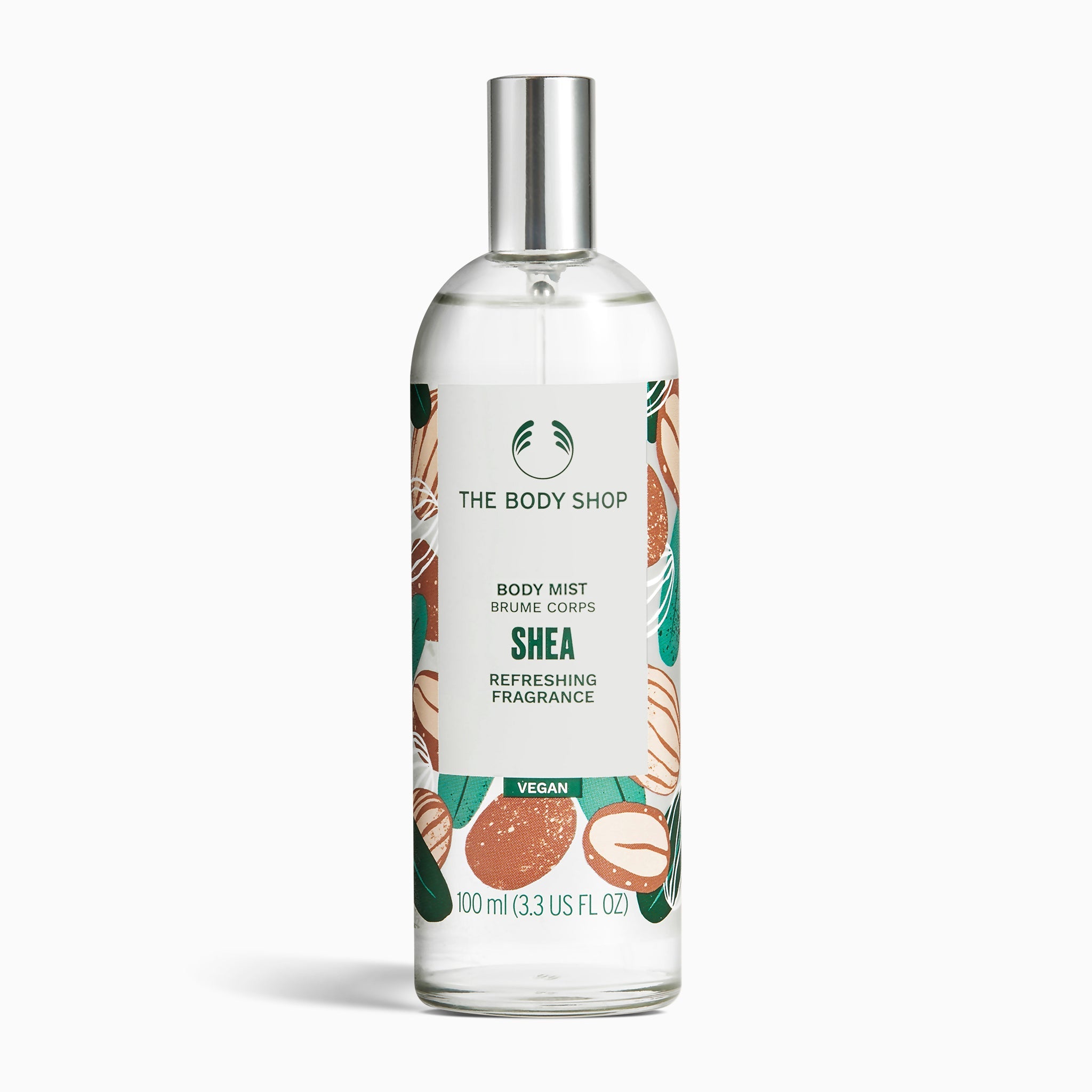 The Body Shop Shea Body Mist Körperspray 100 ml Nussduft