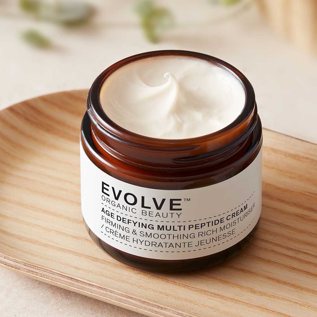 Evolve Organic Beauty Age Defying Multi Peptide Cream Gesichtscreme Supersize
