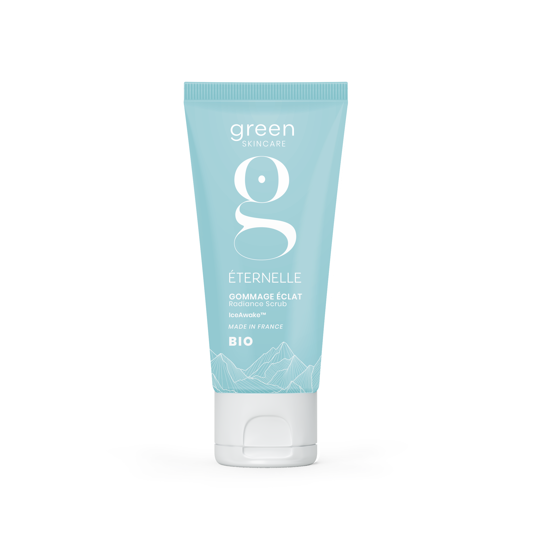 GREEN SKINCARE Gamme JEUNESSE Gommage Eclat Gesichtspeeling Quarz