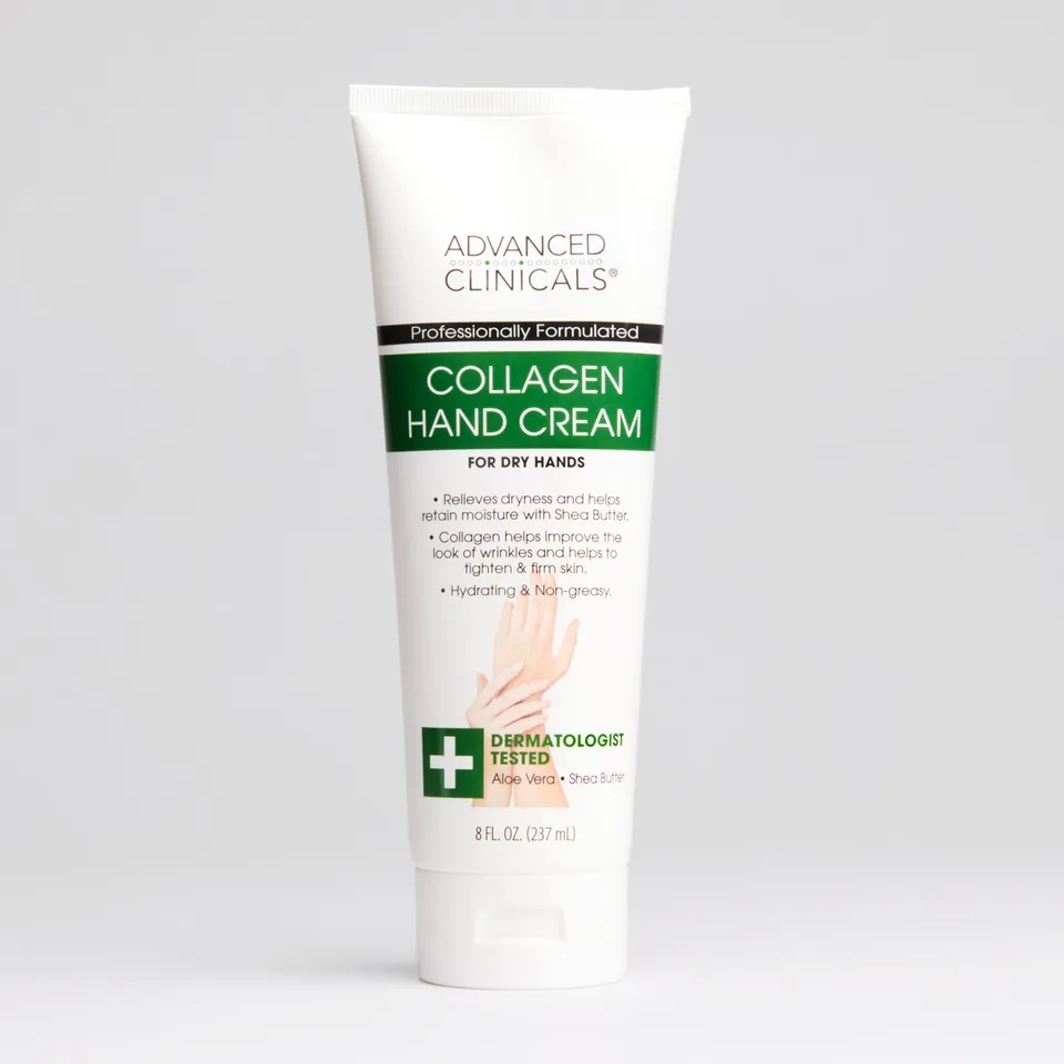 Advanced Clinicals Collagen Handcreme Handlotion Sheabutter Aloe