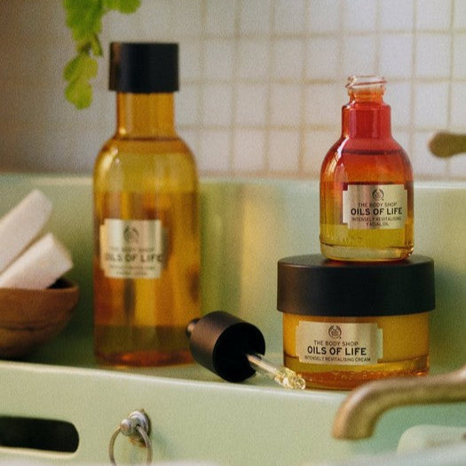 The Body Shop Oils of Life Gesichtsöl 30 ml für trockene Haut