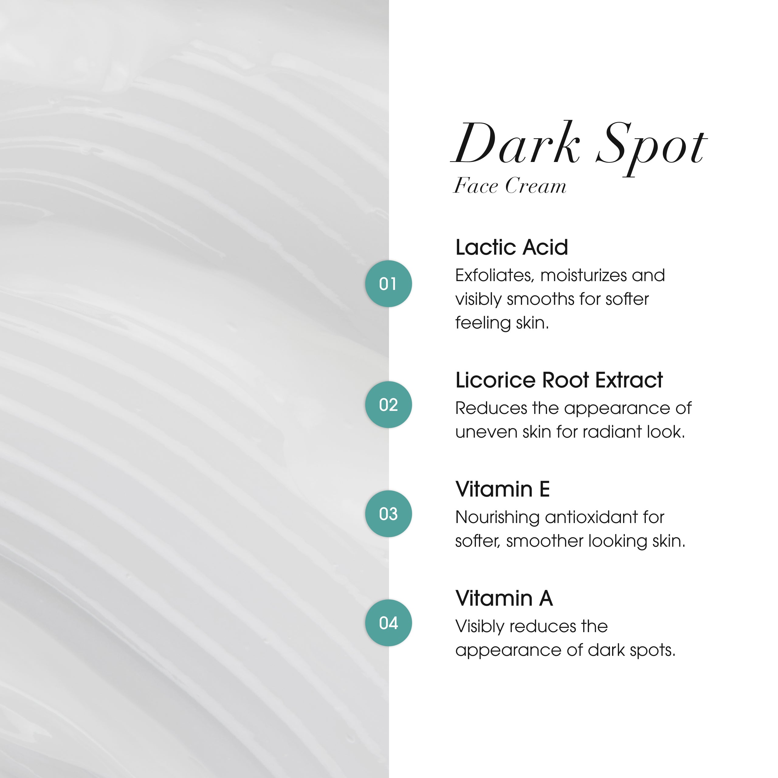 Advanced Clinicals Dark Spot Face Cream – Gesichtscreme gegen dunkle Flecken – Vereinheitlicht den Teint