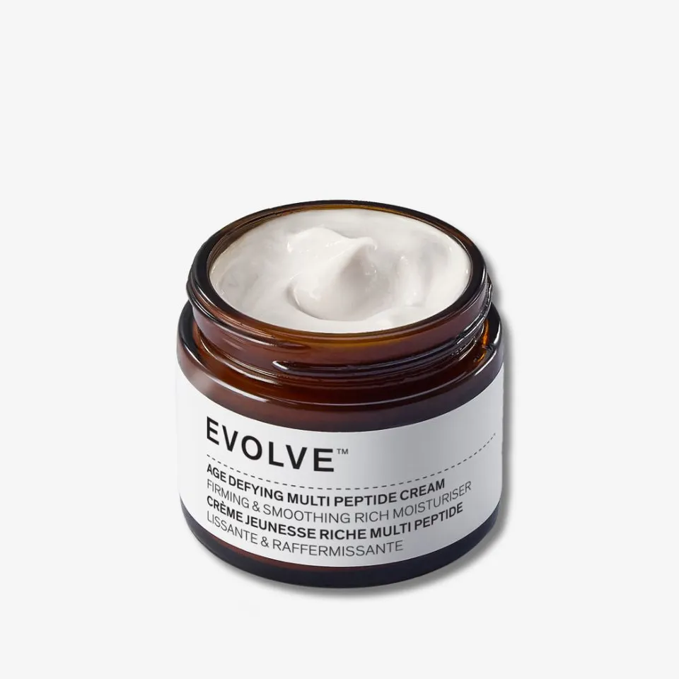 Evolve Organic Beauty Age Defying Multi Peptide Cream Gesichtscreme Hyaluron
