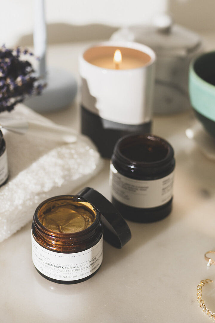 Evolve Bio-Retinol Gold Face Mask Gesichtsmaske Supersize Falten