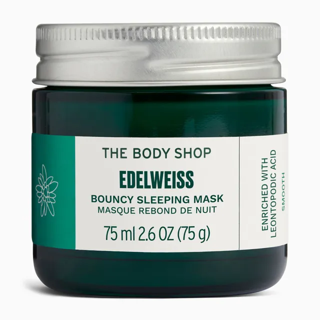The Body Shop Edelweiss Bouncy Sleeping Mask Nachtmaske 75 ml
