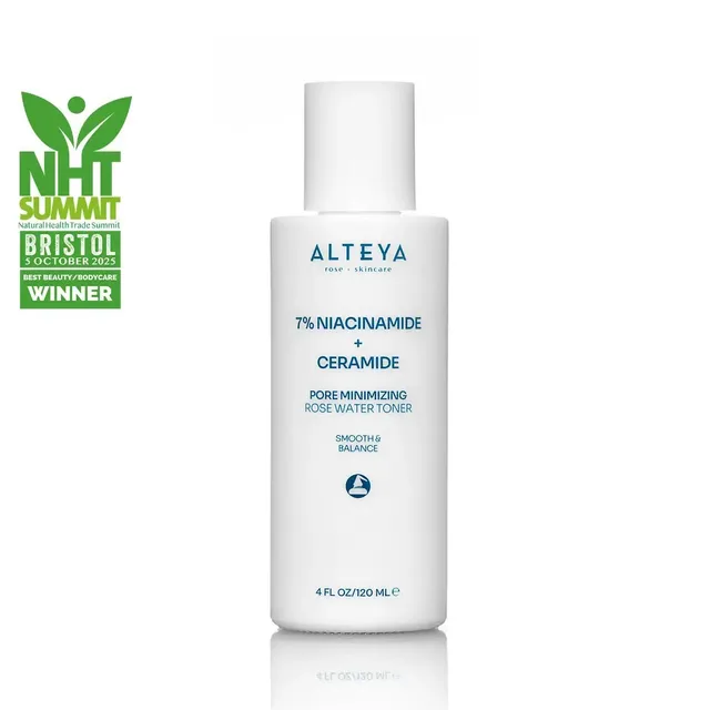 Alteya Pore Minimizing Rose Water Toner Niacinamid Gesichtstoner
